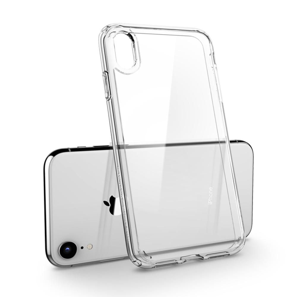 COPERTURA SPIGEN ULTRA HYBRID IPHONE XR CRYSTAL CLEAR