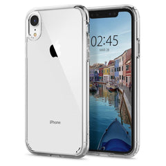 COPERTURA SPIGEN ULTRA HYBRID IPHONE XR CRYSTAL CLEAR