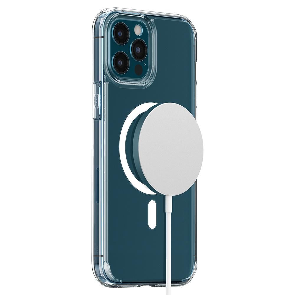 COPERTURA SPIGEN ULTRA HYBRID MAG IPHONE 12 PRO MAX BIANCA
