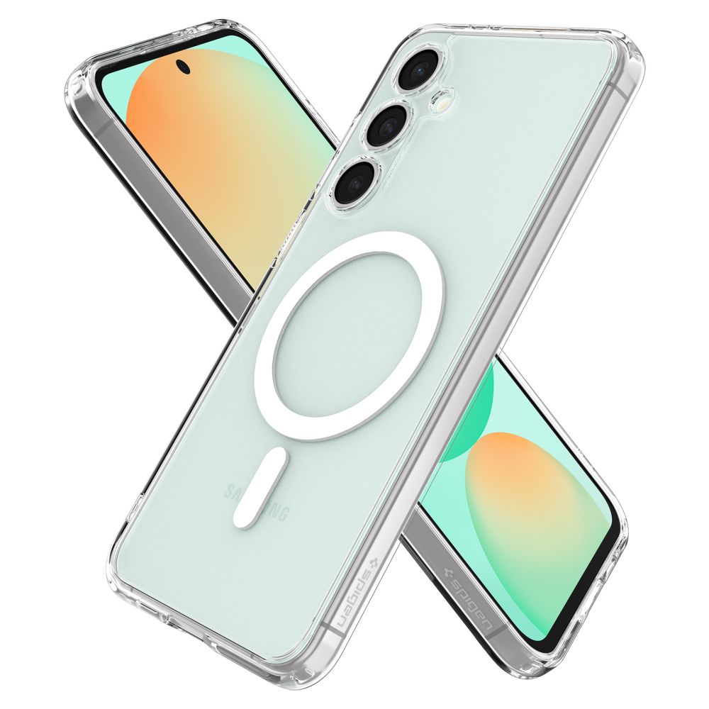 COPERTURA SPIGEN ULTRA HYBRID MAG MAGSAFE GALAXY S24 FE BIANCA