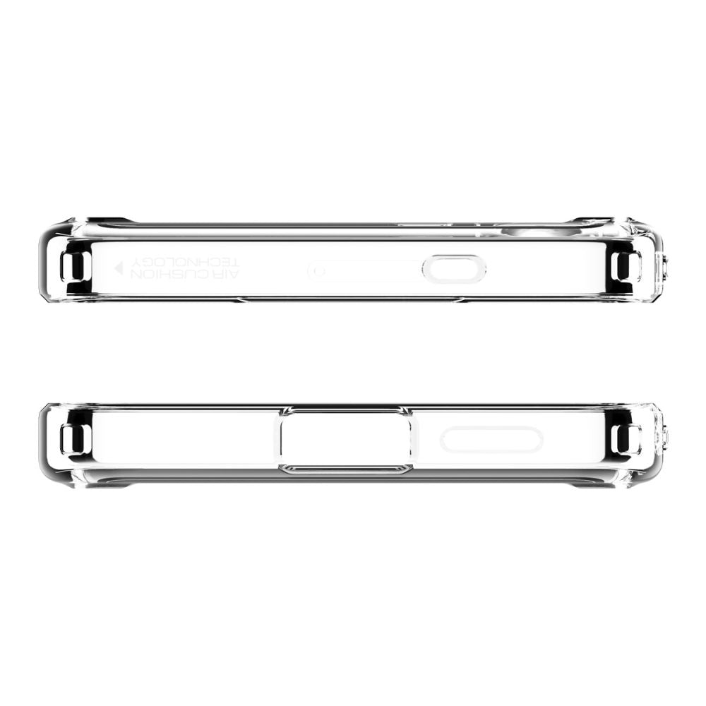 COPERTURA SPIGEN ULTRA HYBRID MAG MAGSAFE GALAXY S25+ PLUS TRASPARENTE/BIANCA