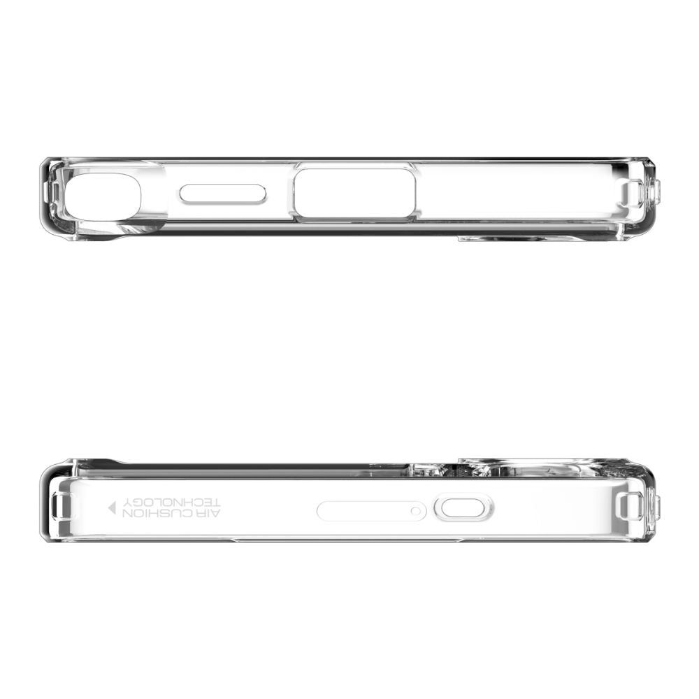 COPERTURA SPIGEN ULTRA HYBRID MAG MAGSAFE GALAXY S25 ULTRA TRASPARENTE/BIANCA