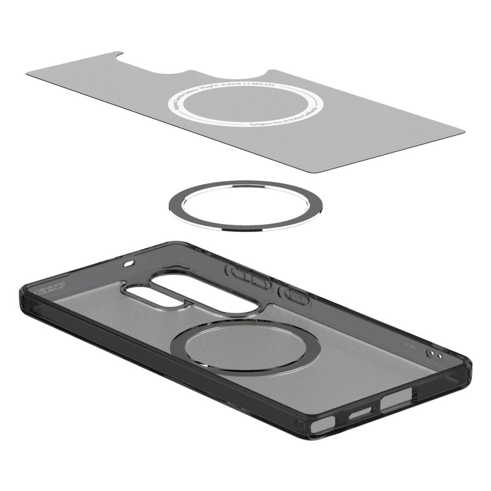 COPERTURA SPIGEN ULTRA HYBRID MAG MAGSAFE GALAXY S25 ULTRA FROST BLACK