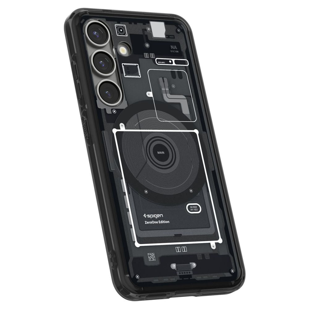 COPERTURA SPIGEN ULTRA HYBRID MAG MAGSAFE GALAXY S25 ZERO ONE NERA