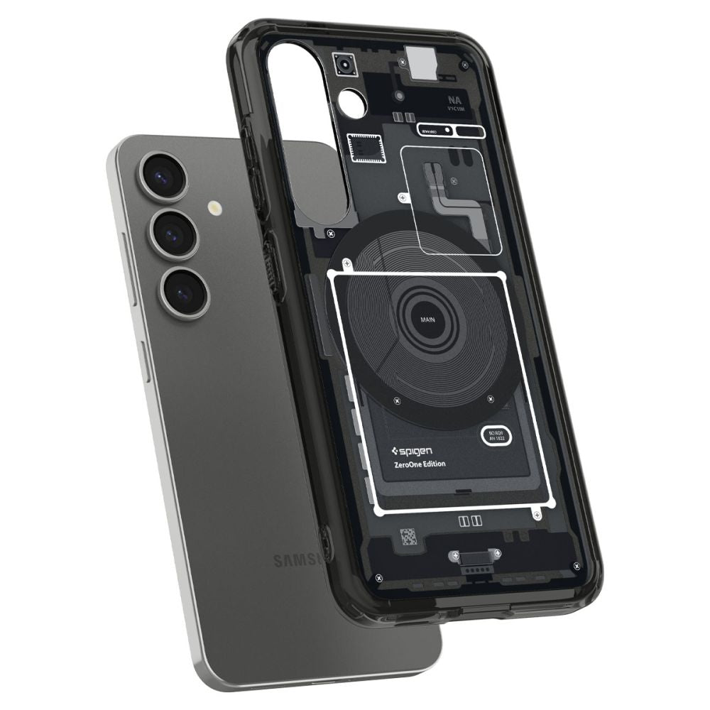 COPERTURA SPIGEN ULTRA HYBRID MAG MAGSAFE GALAXY S25 ZERO ONE NERA