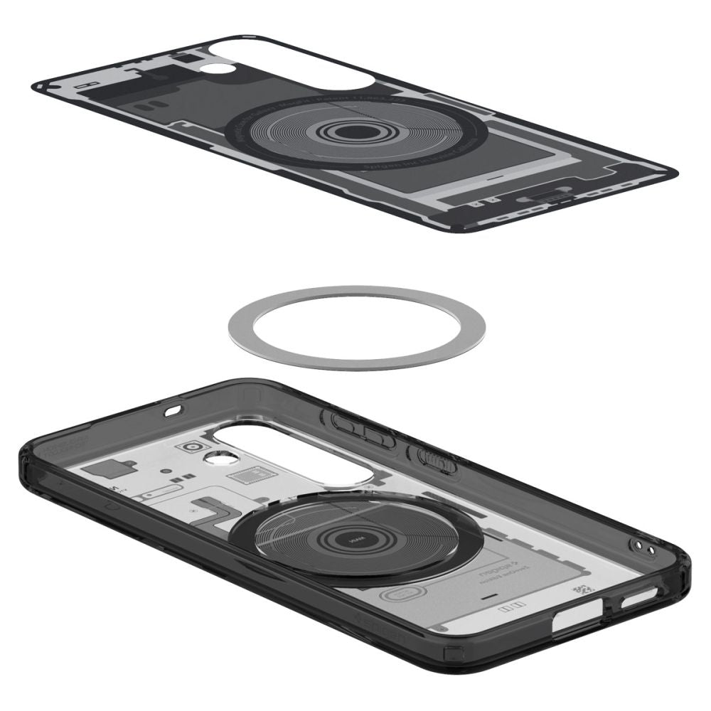 COPERTURA SPIGEN ULTRA HYBRID MAG MAGSAFE GALAXY S25 ZERO ONE NERA