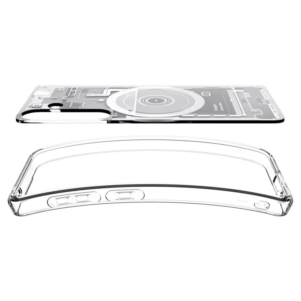 COPERTURA SPIGEN ULTRA HYBRID MAG MAGSAFE GALAXY S25 ZERO ONE BIANCA
