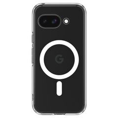 COPERTURA SPIGEN ULTRA HYBRID MAG MAGSAFE GOOGLE PIXEL 9A TRASPARENTE/BIANCA