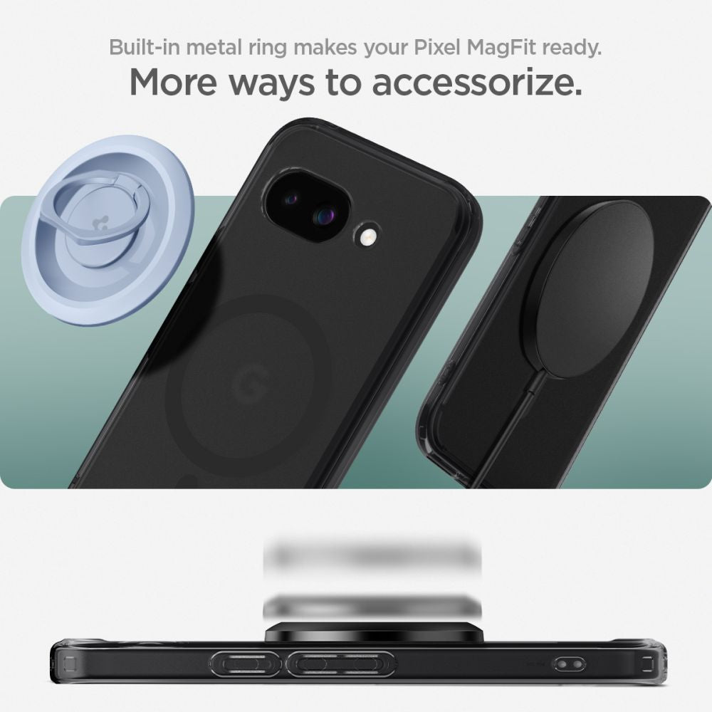 COPERTURA SPIGEN ULTRA HYBRID MAG MAGSAFE GOOGLE PIXEL 9A FROST BLACK
