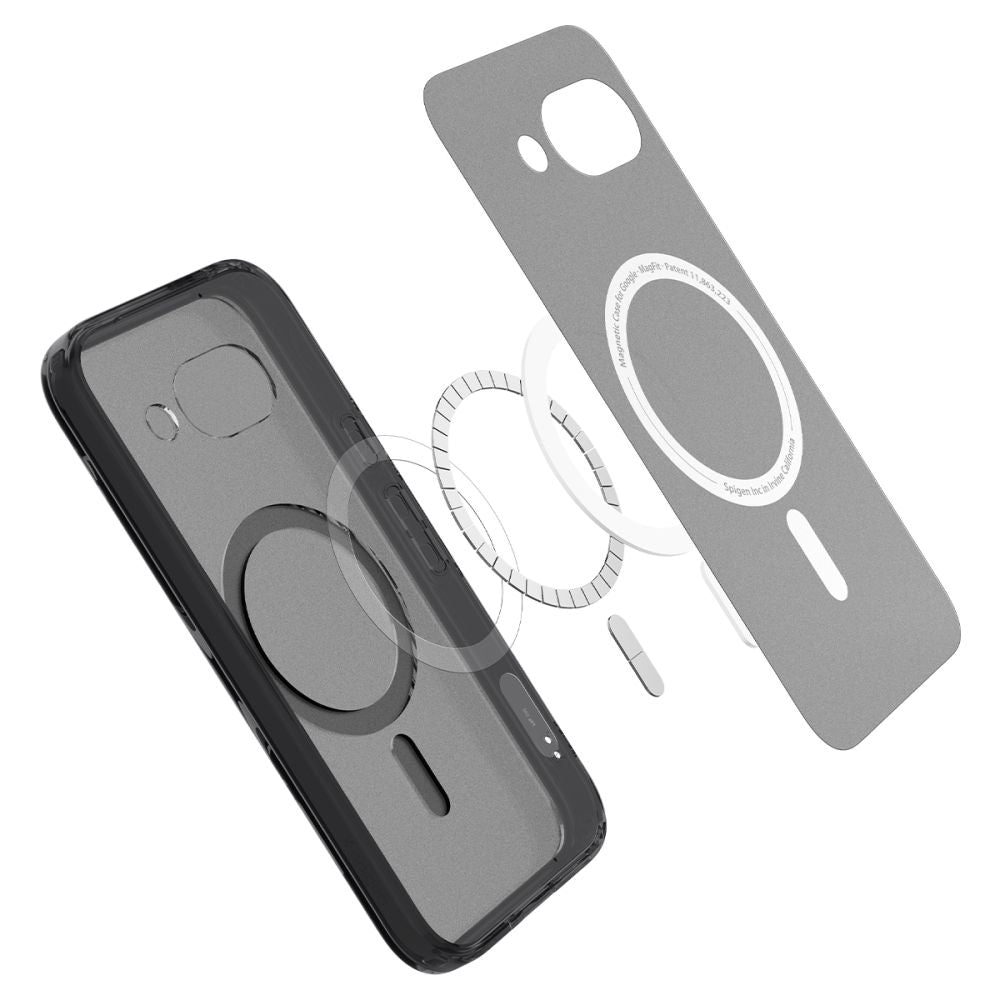 COPERTURA SPIGEN ULTRA HYBRID MAG MAGSAFE GOOGLE PIXEL 9A FROST BLACK