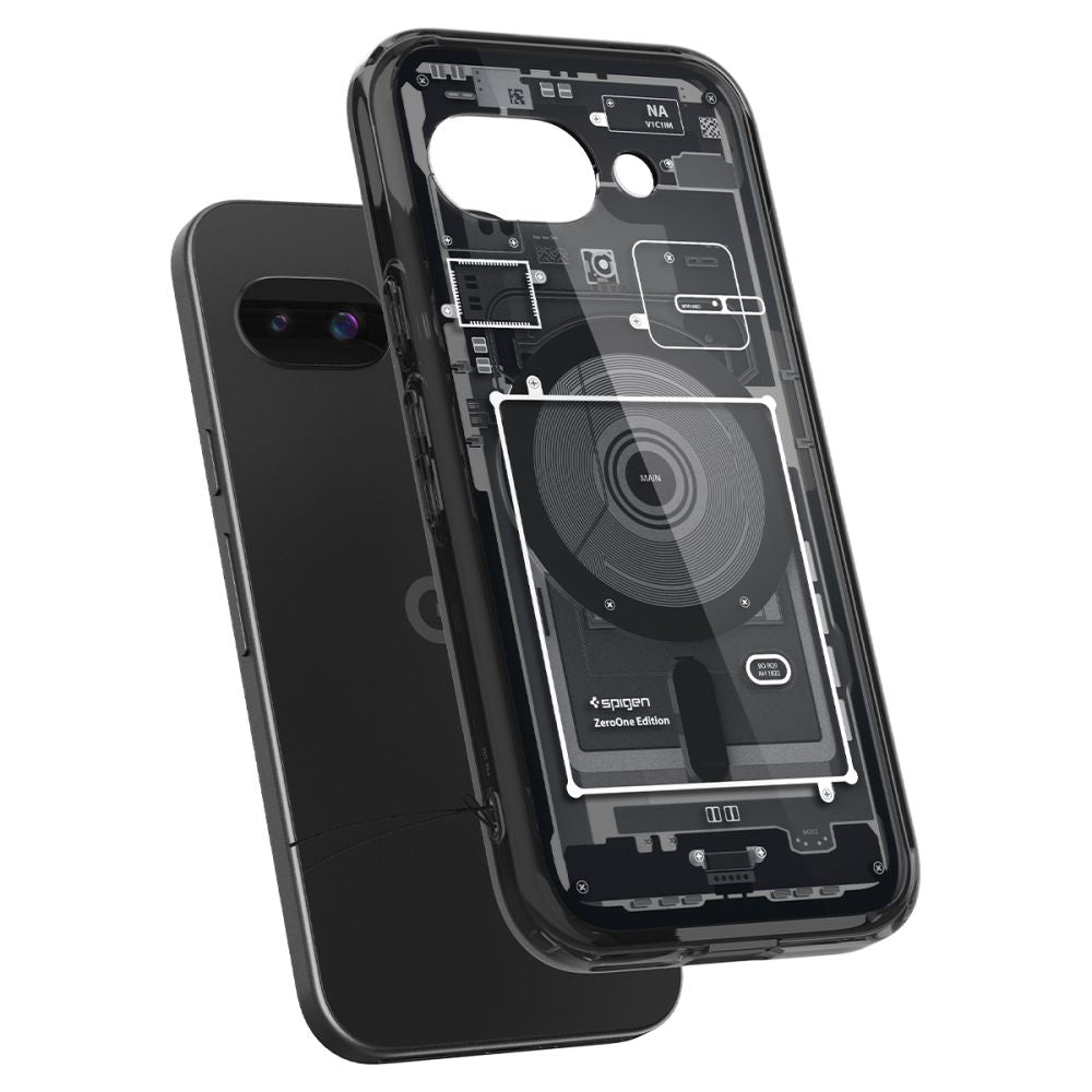 COPERTURA SPIGEN ULTRA HYBRID MAG MAGSAFE GOOGLE PIXEL 9A ZERO ONE NERA