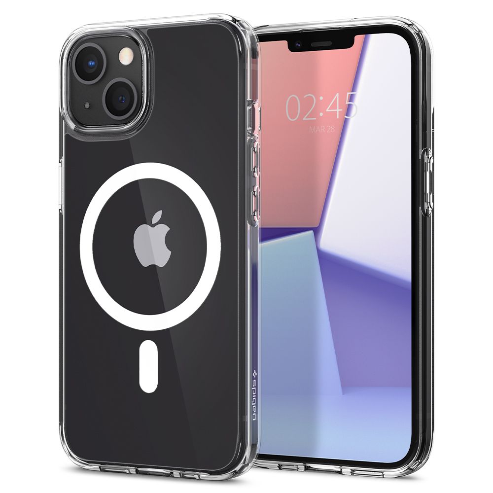 COPERTURA SPIGEN ULTRA HYBRID MAG MAGSAFE IPHONE 13 MINI BIANCA