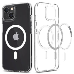 COPERTURA SPIGEN ULTRA HYBRID MAG MAGSAFE IPHONE 13 MINI BIANCA