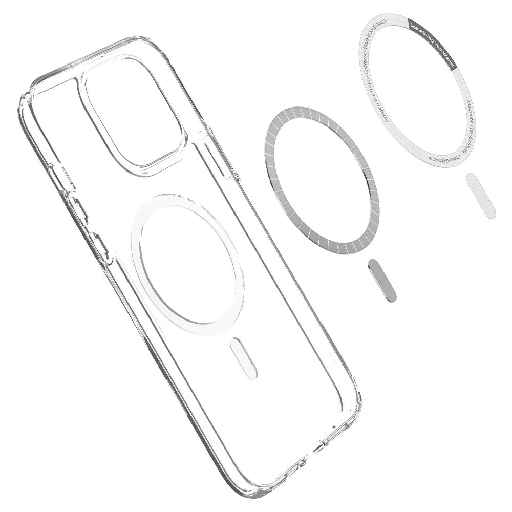 COPERTURA SPIGEN ULTRA HYBRID MAG MAGSAFE IPHONE 13 PRO MAX BIANCA