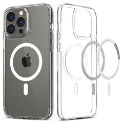 COPERTURA SPIGEN ULTRA HYBRID MAG MAGSAFE IPHONE 13 PRO MAX BIANCA