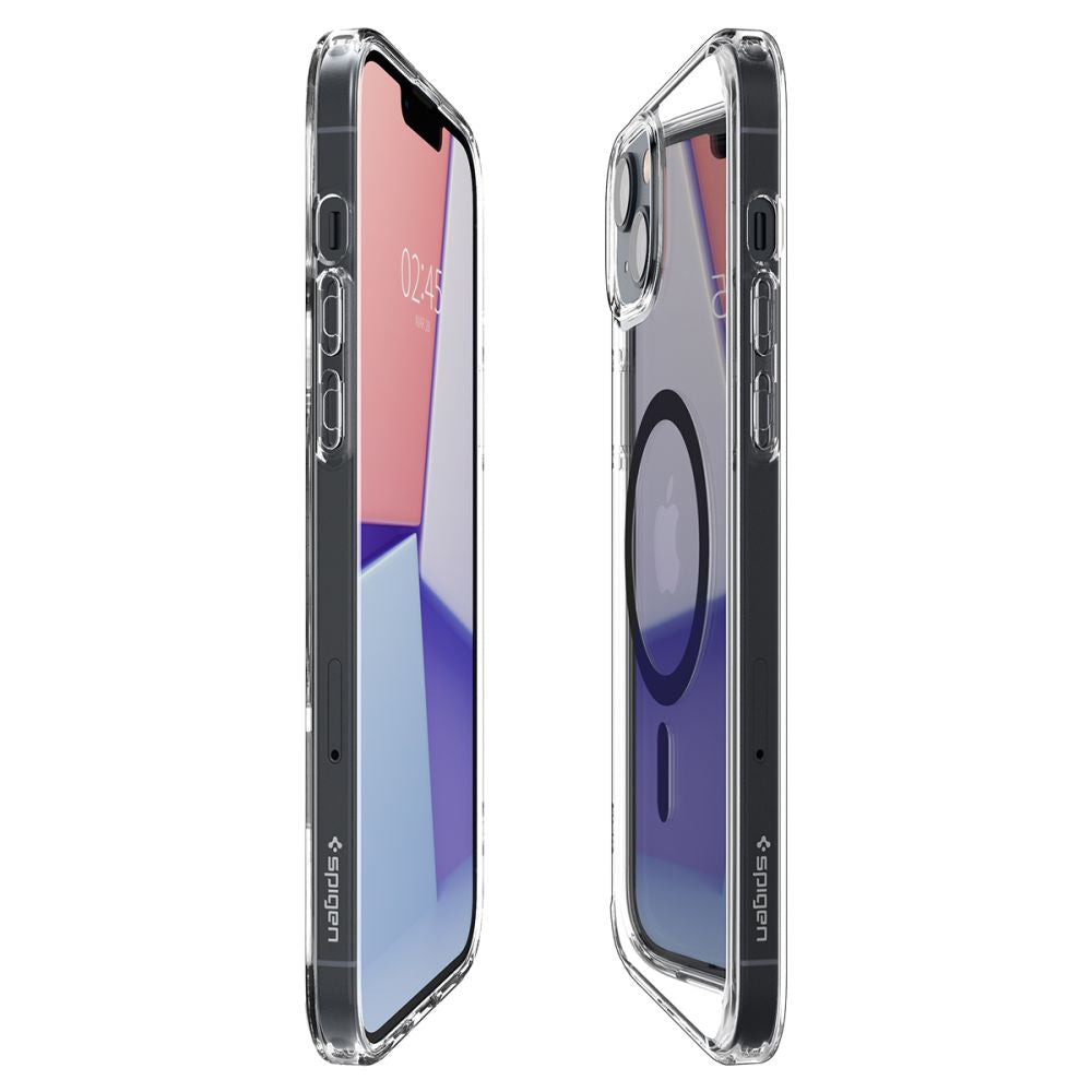 COPERTURA SPIGEN ULTRA HYBRID MAG MAGSAFE IPHONE 14 PLUS NERA