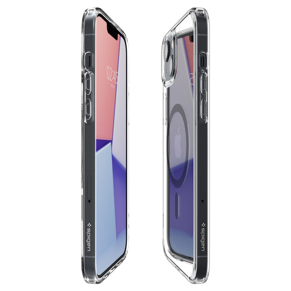 COPERTURA SPIGEN ULTRA HYBRID MAG MAGSAFE IPHONE 14 PLUS FIBRA DI CARBONIO