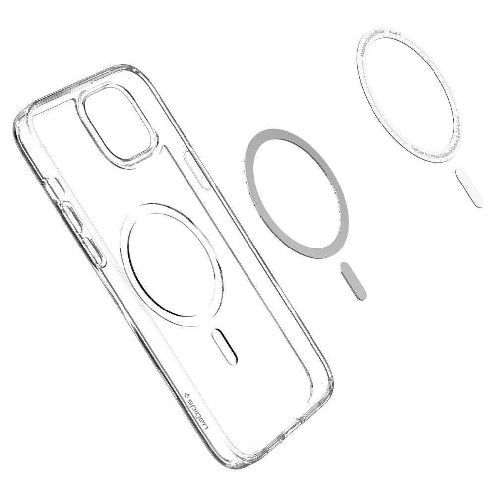 COPERTURA SPIGEN ULTRA HYBRID MAG MAGSAFE IPHONE 14 PLUS FIBRA DI CARBONIO