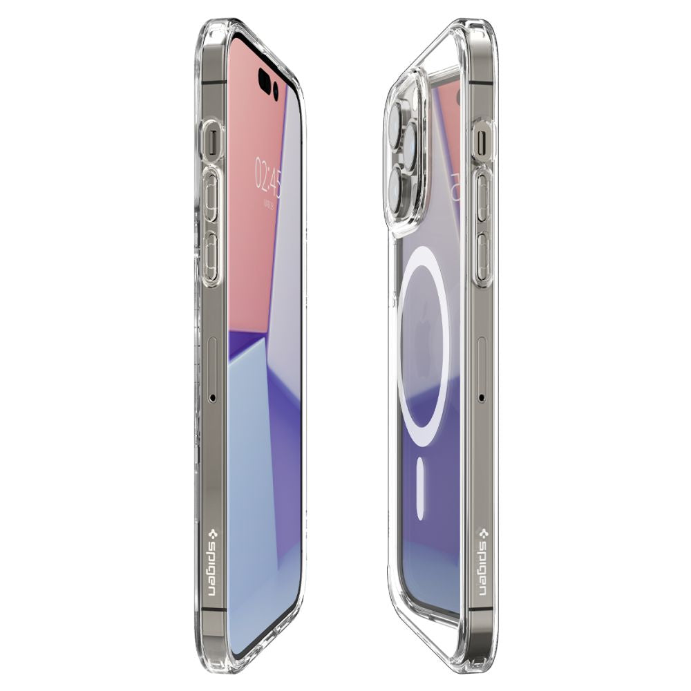 COPERTURA SPIGEN ULTRA HYBRID MAG MAGSAFE IPHONE 14 PRO MAX BIANCA