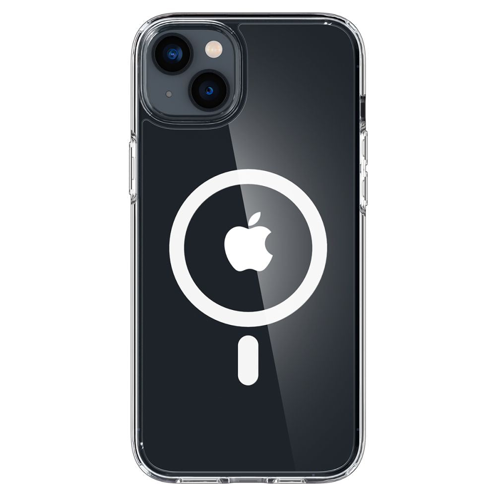 COPERTURA SPIGEN ULTRA HYBRID MAG MAGSAFE IPHONE 14 BIANCA