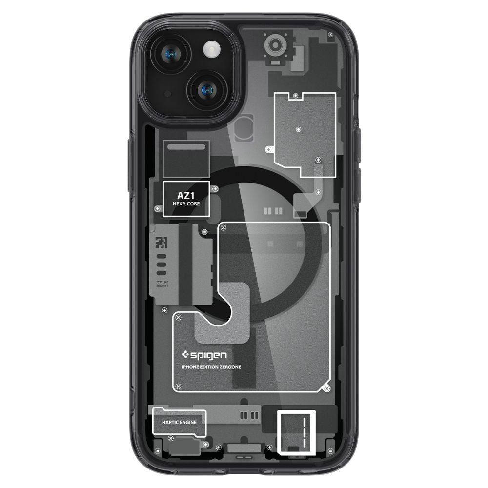 COPERTURA SPIGEN ULTRA HYBRID MAG MAGSAFE IPHONE 15 PLUS ZERO ONE