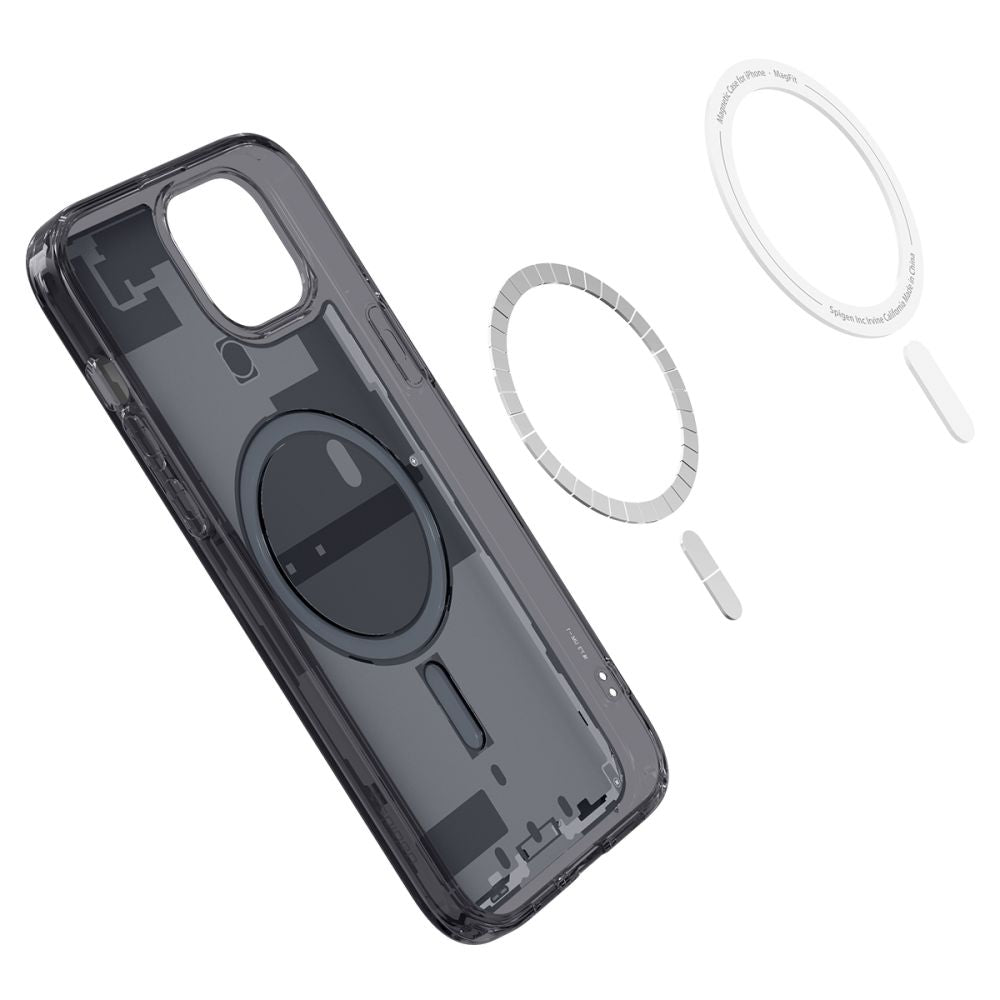 COPERTURA SPIGEN ULTRA HYBRID MAG MAGSAFE IPHONE 15 PLUS ZERO ONE