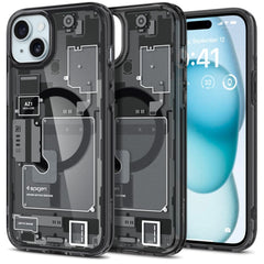 COPERTURA SPIGEN ULTRA HYBRID MAG MAGSAFE IPHONE 15 PLUS ZERO ONE