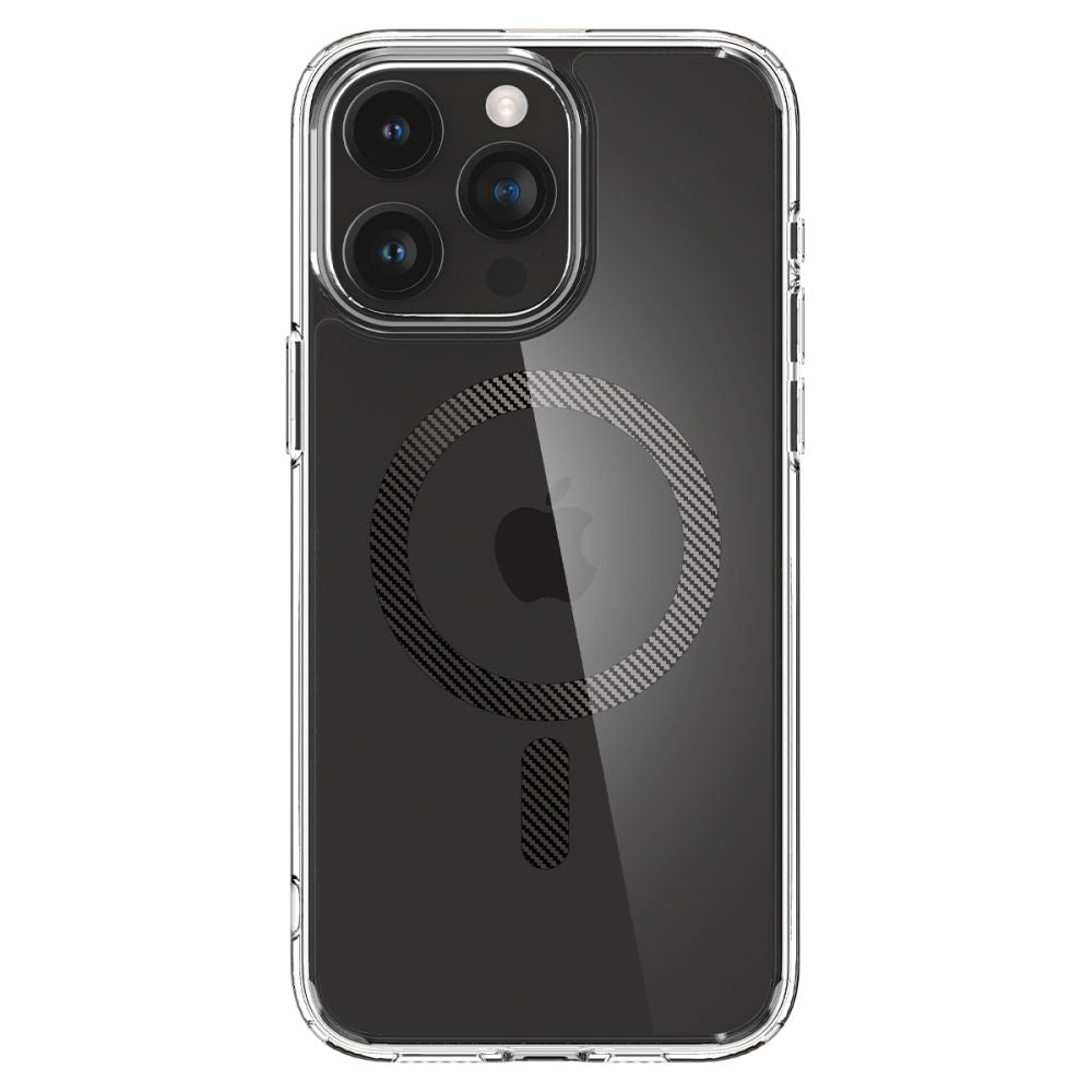 COPERTURA SPIGEN ULTRA HYBRID MAG MAGSAFE IPHONE 15 PRO FIBRA DI CARBONIO
