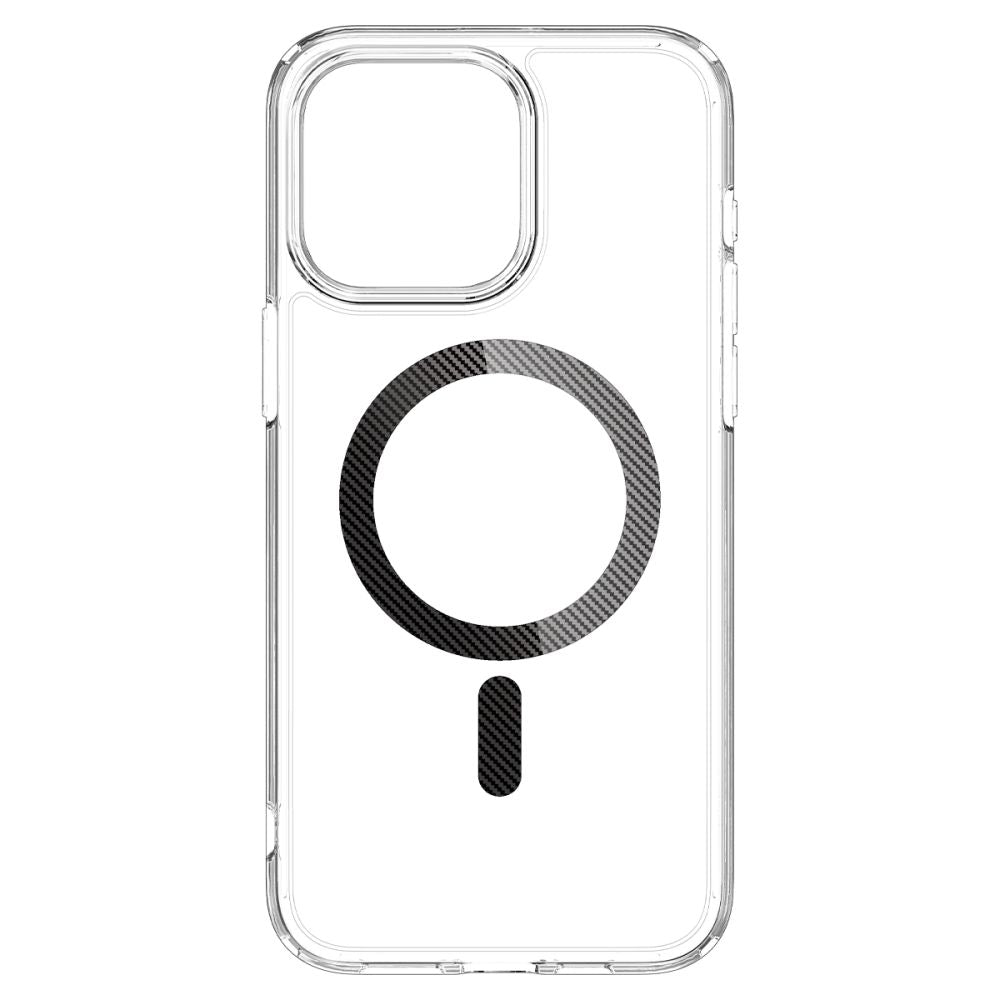 COPERTURA SPIGEN ULTRA HYBRID MAG MAGSAFE IPHONE 15 PRO FIBRA DI CARBONIO
