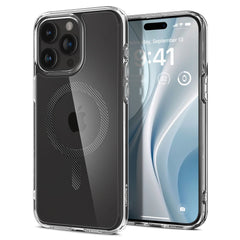 COPERTURA SPIGEN ULTRA HYBRID MAG MAGSAFE IPHONE 15 PRO FIBRA DI CARBONIO