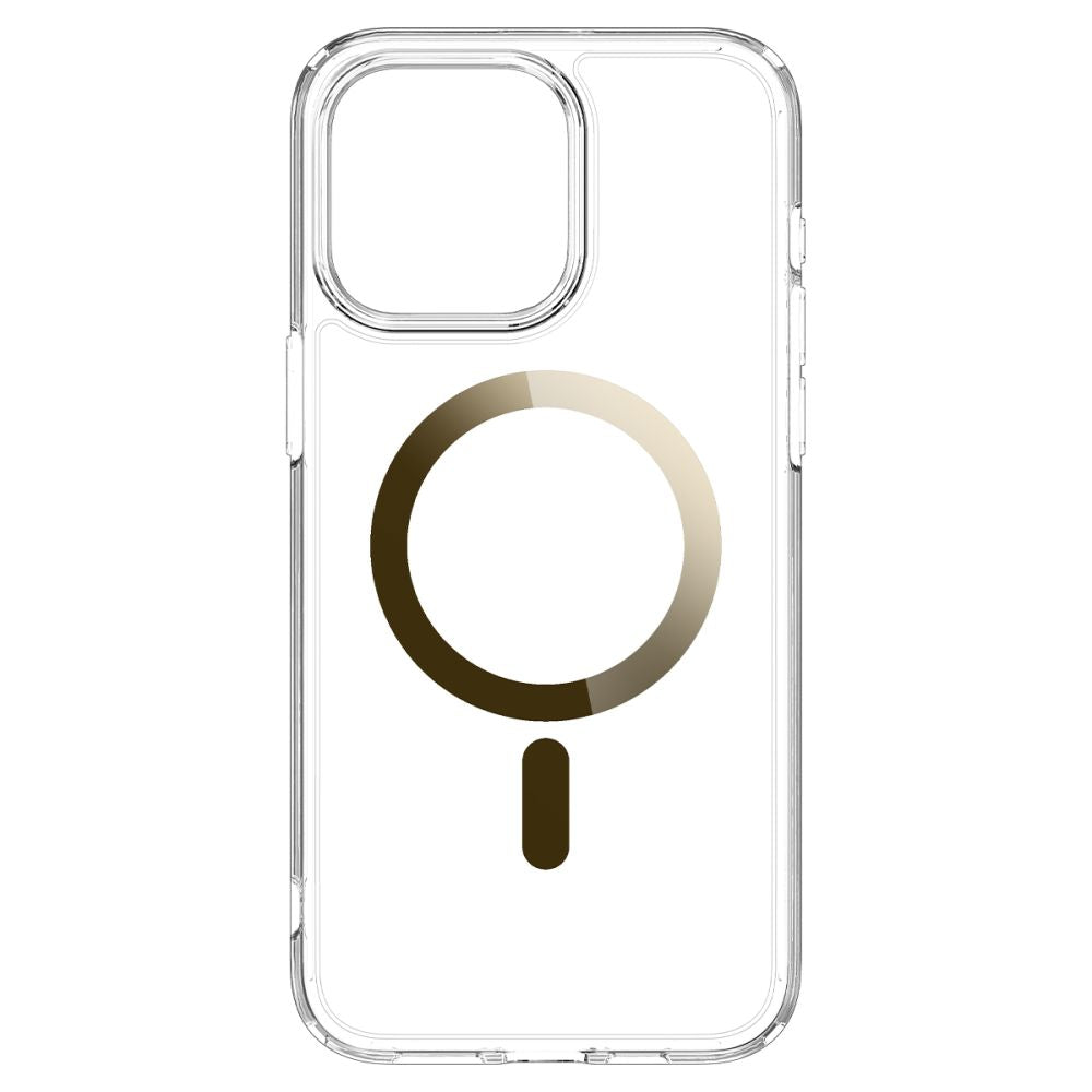 COPERTURA SPIGEN ULTRA HYBRID MAG MAGSAFE IPHONE 15 PRO ORO