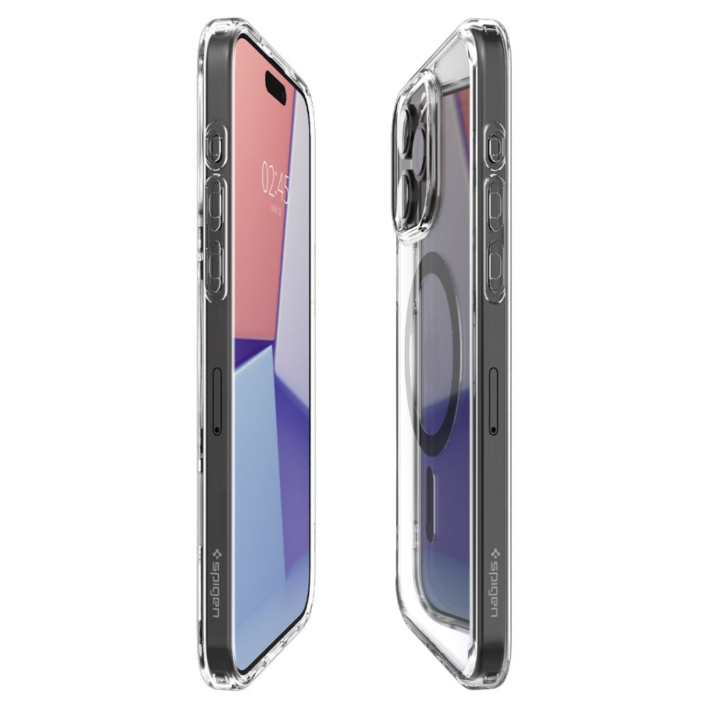 COPERTURA SPIGEN ULTRA HYBRID MAG MAGSAFE IPHONE 15 PRO GRAPHITE