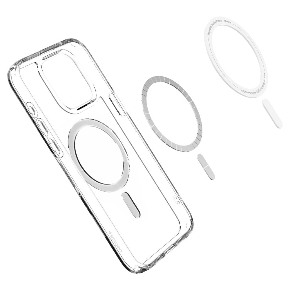 COPERTURA SPIGEN ULTRA HYBRID MAG MAGSAFE IPHONE 15 PRO MAX GRAFITE