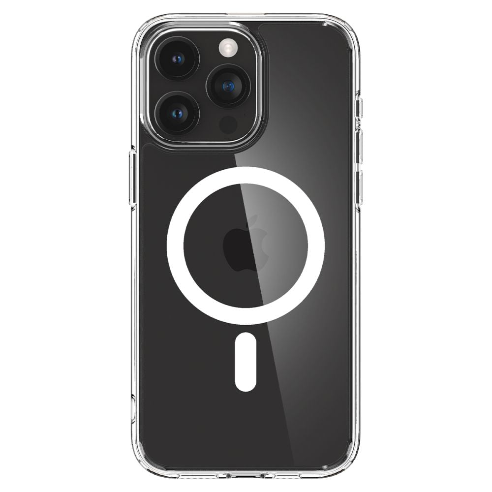 COPERTURA SPIGEN ULTRA HYBRID MAG MAGSAFE IPHONE 15 PRO MAX BIANCA
