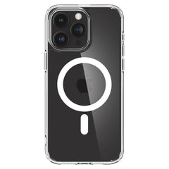 COPERTURA SPIGEN ULTRA HYBRID MAG MAGSAFE IPHONE 15 PRO BIANCA