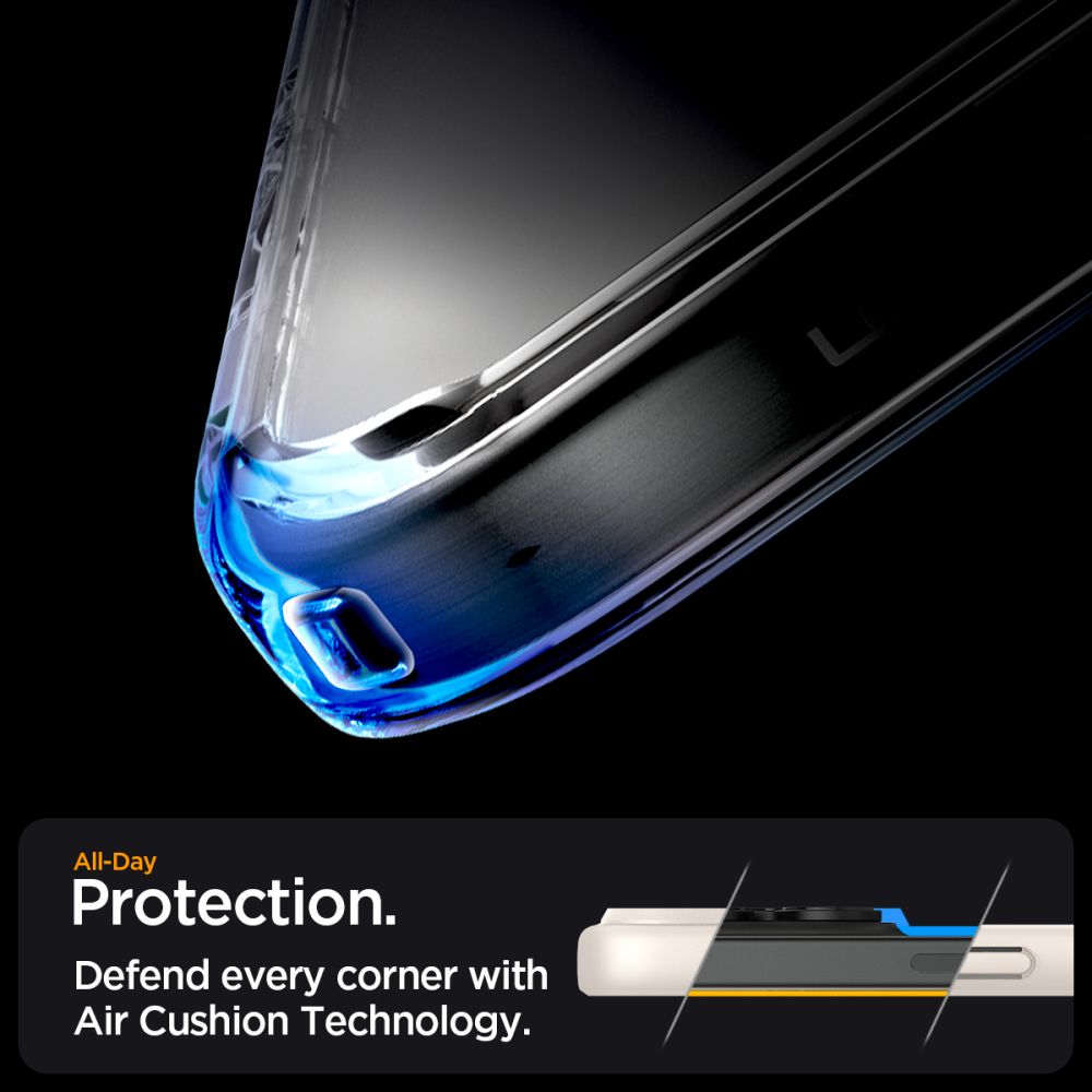 COPERTURA SPIGEN ULTRA HYBRID MAG MAGSAFE IPHONE 16 PRO MAX FROST NATURAL TITANIO