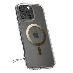 COPERTURA SPIGEN ULTRA HYBRID MAG MAGSAFE IPHONE 16 PRO MAX ORO