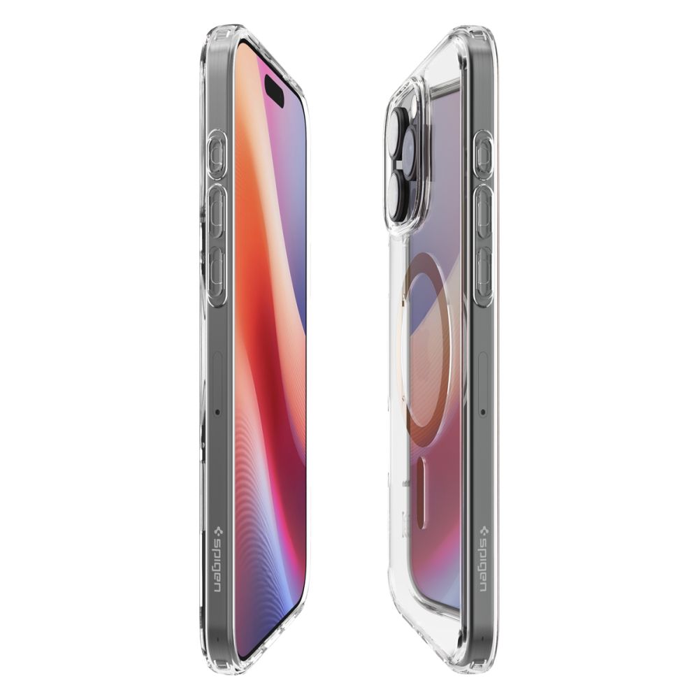 COPERTURA SPIGEN ULTRA HYBRID MAG MAGSAFE IPHONE 16 PRO MAX ORO