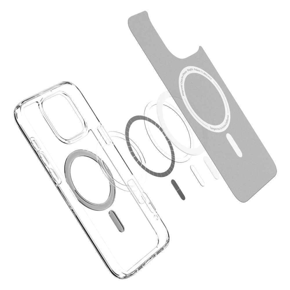 COPERTURA SPIGEN ULTRA HYBRID MAG MAGSAFE IPHONE 16 PRO MAX GRAFITE