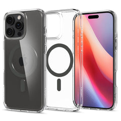 COPERTURA SPIGEN ULTRA HYBRID MAG MAGSAFE IPHONE 16 PRO MAX GRAFITE