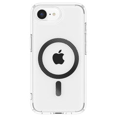 COPERTURA SPIGEN ULTRA HYBRID MAG MAGSAFE IPHONE 16E FIBRA DI CARBONIO