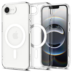 COPERTURA SPIGEN ULTRA HYBRID MAG MAGSAFE IPHONE 16E FROST WHITE