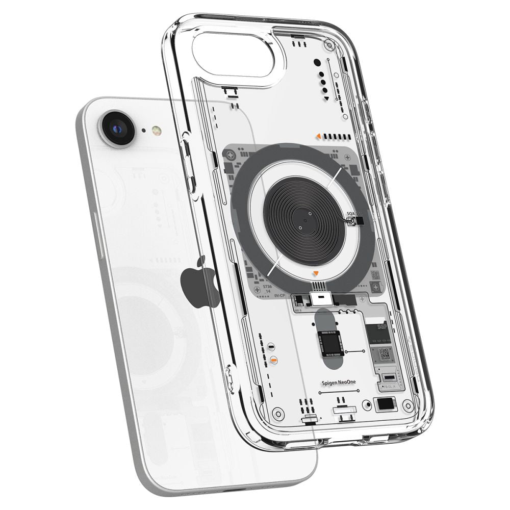 COPERTURA SPIGEN ULTRA HYBRID MAG MAGSAFE IPHONE 16E NEO ONE