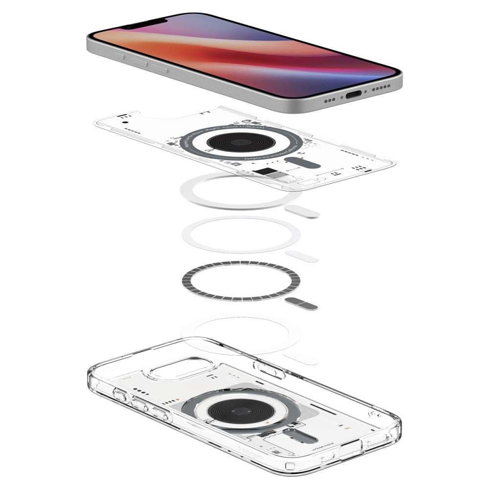 COPERTURA SPIGEN ULTRA HYBRID MAG MAGSAFE IPHONE 16E NEO ONE