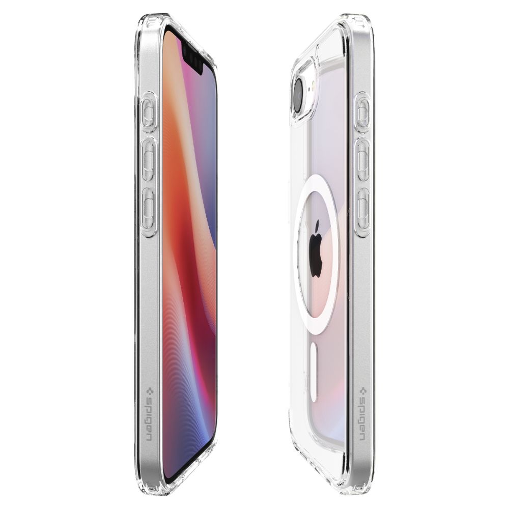 COPERTURA SPIGEN ULTRA HYBRID MAG MAGSAFE IPHONE 16E BIANCA