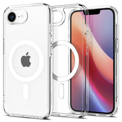 COPERTURA SPIGEN ULTRA HYBRID MAG MAGSAFE IPHONE 16E BIANCA