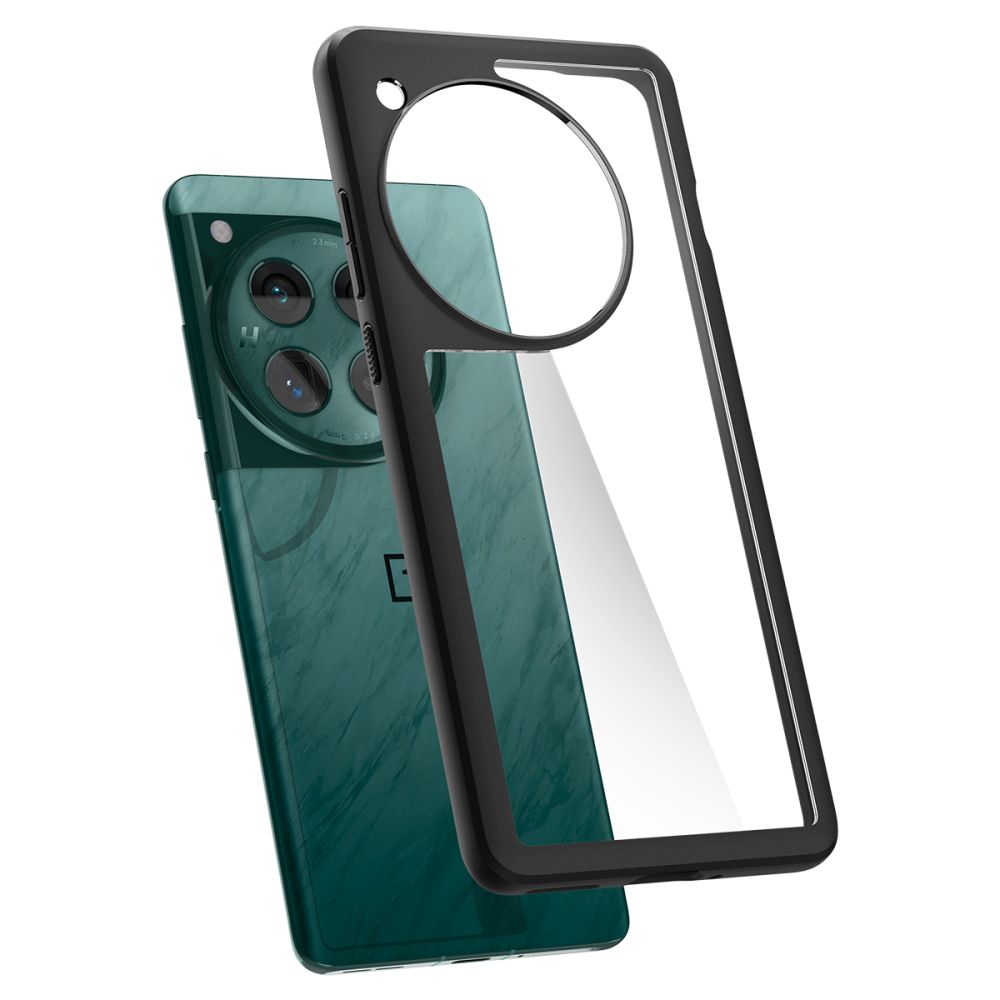 COPERTURA SPIGEN ULTRA HYBRID ONEPLUS 12 NERO OPACO