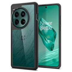 COPERTURA SPIGEN ULTRA HYBRID ONEPLUS 12 NERO OPACO