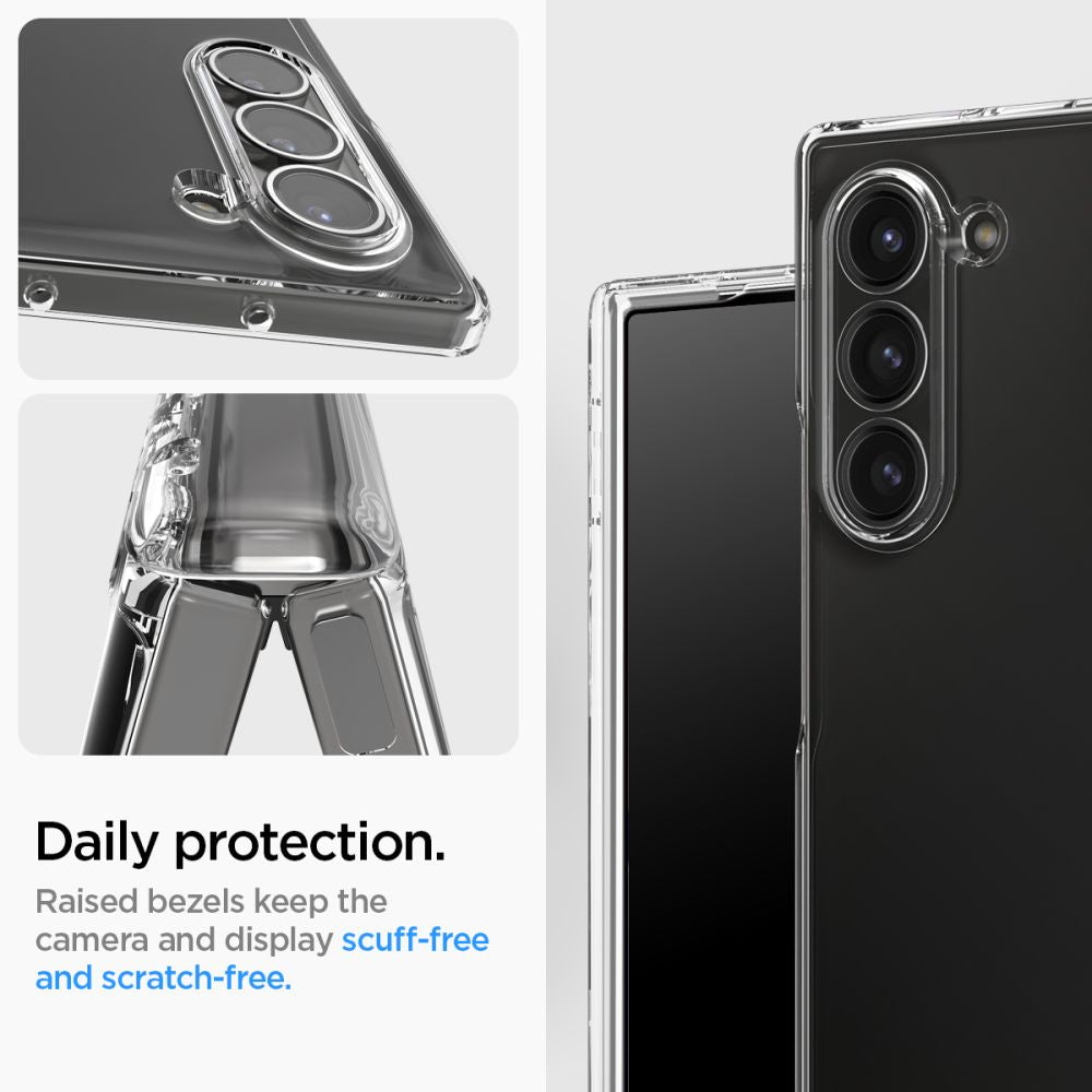 COPERTURA SPIGEN ULTRA HYBRID PRO GALAXY Z FOLD 6 CRYSTAL CLEAR