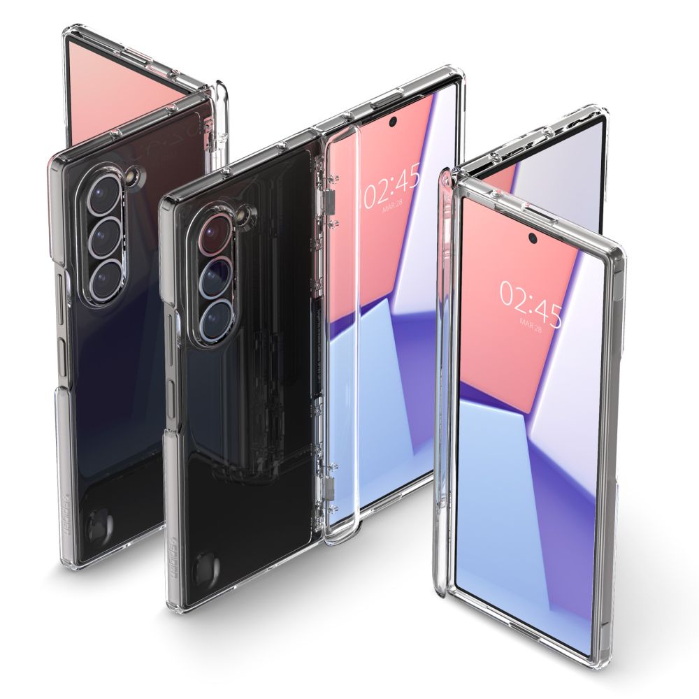 COPERTURA SPIGEN ULTRA HYBRID PRO GALAXY Z FOLD 6 CRYSTAL CLEAR